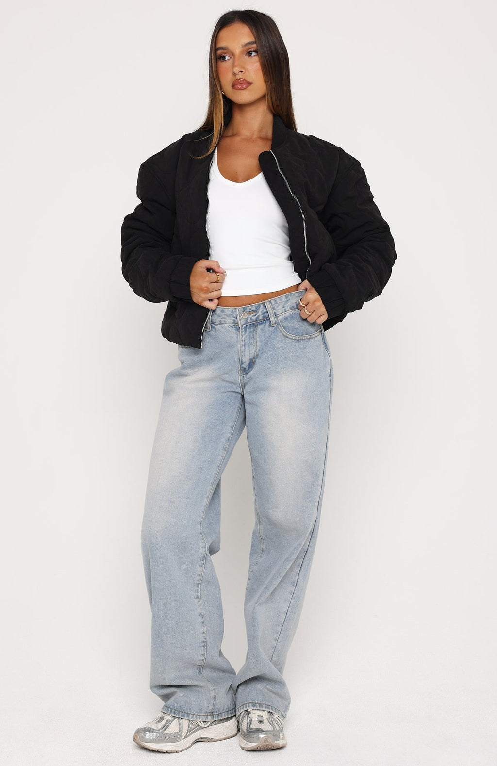 The Hieress Bomber Jacket Black