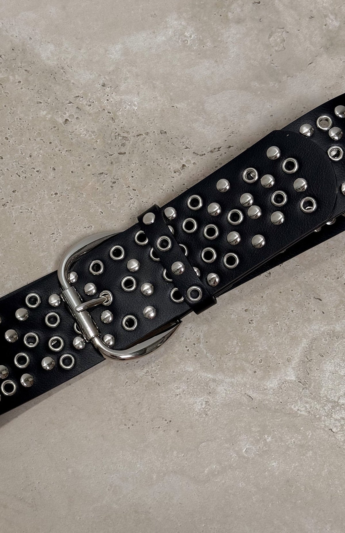 Toto Belt Black/Silver