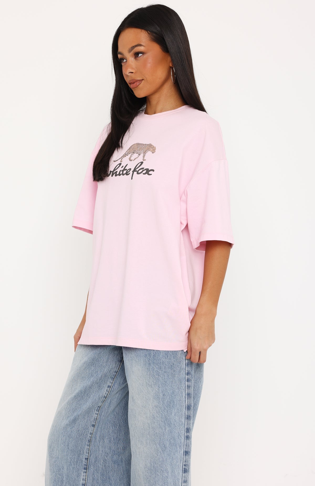 Wild Thing Oversized Tee Pink