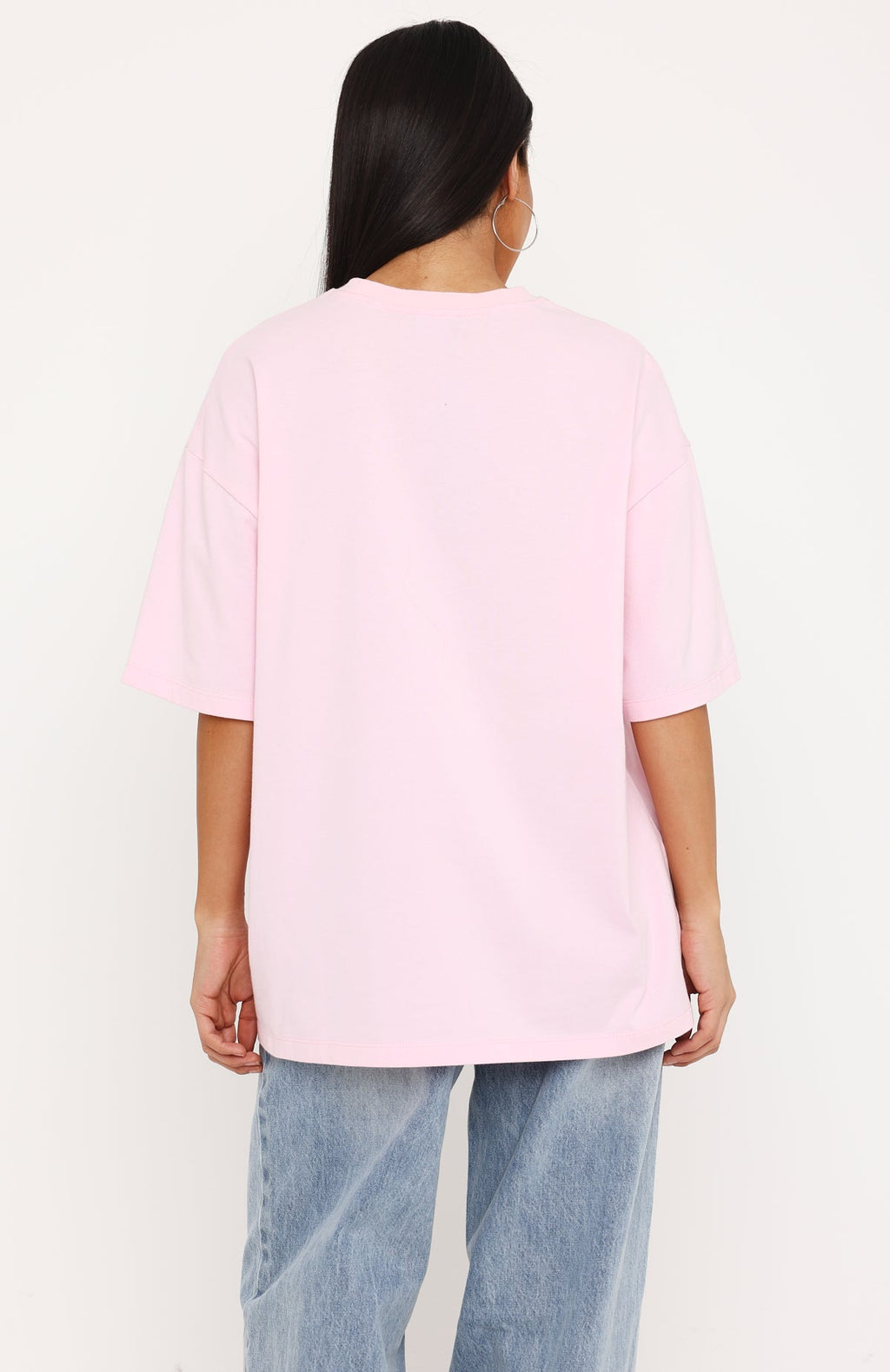 Wild Thing Oversized Tee Pink