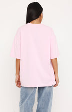 Wild Thing Oversized Tee Pink