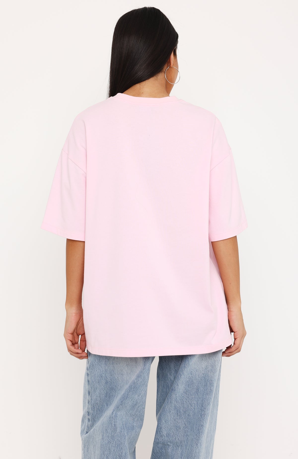 Wild Thing Oversized Tee Pink