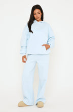 Wishing For It Oversized Hoodie Blue