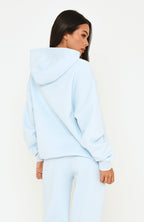 Wishing For It Oversized Hoodie Blue