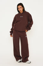 Wishing For It Oversized Hoodie Chocolate