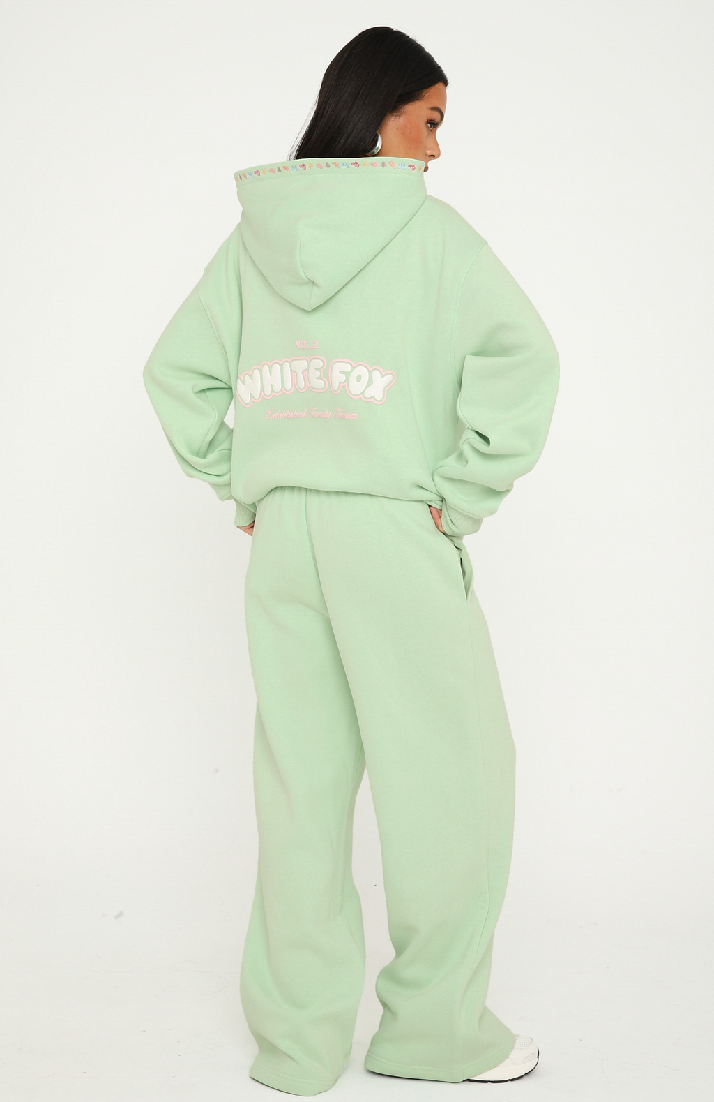 Vol. 2 Wide Leg Sweatpants Mint