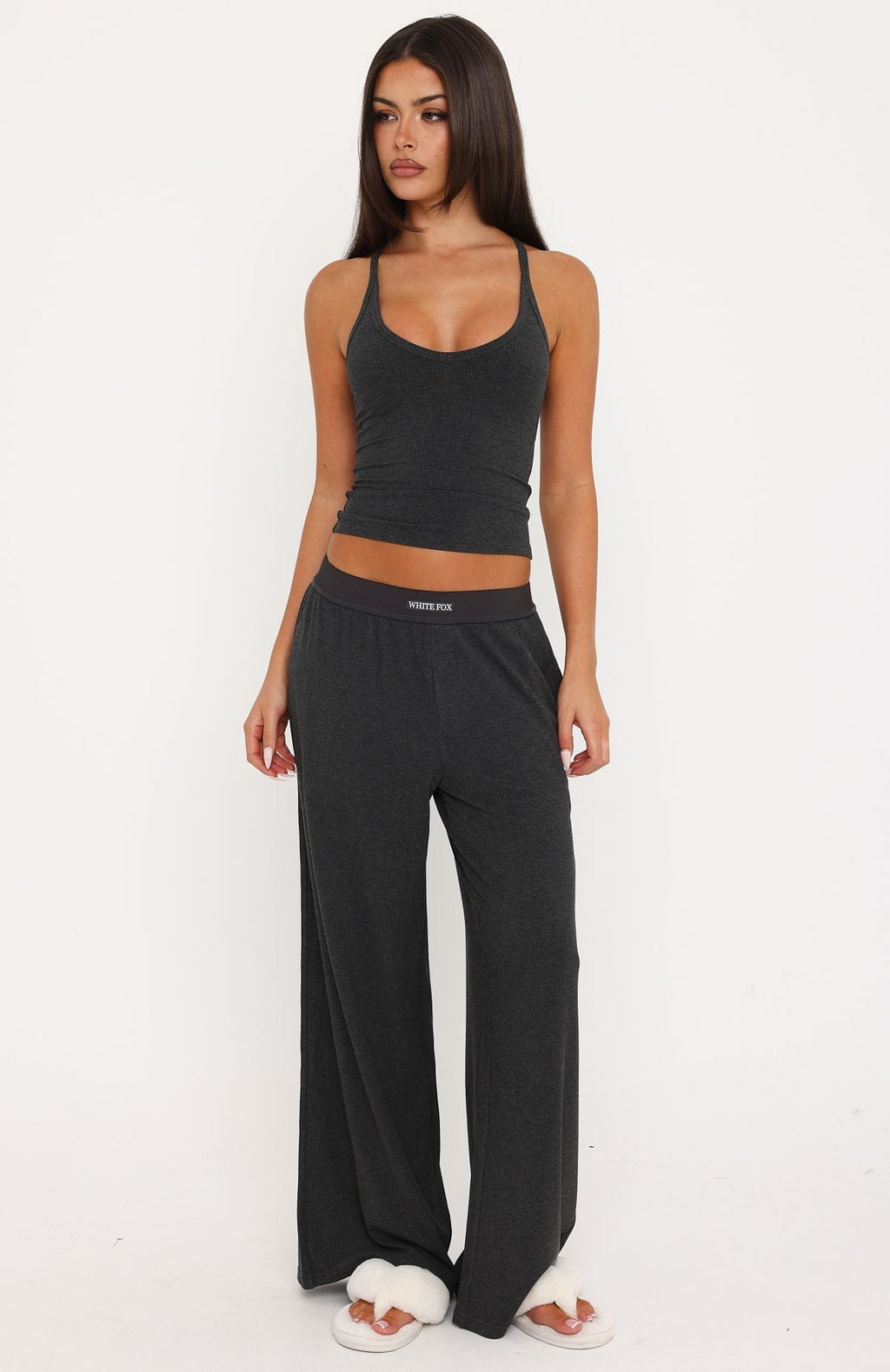 Snooze Mode Pyjama Pants Charcoal Marle